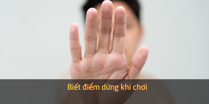 Đặt ra điểm dừng trước khi chơi